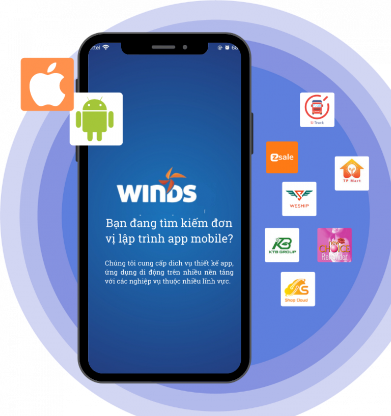 Thiết Kế App Giao Đồ Ăn Chuyên Nghiệp WINDSoft