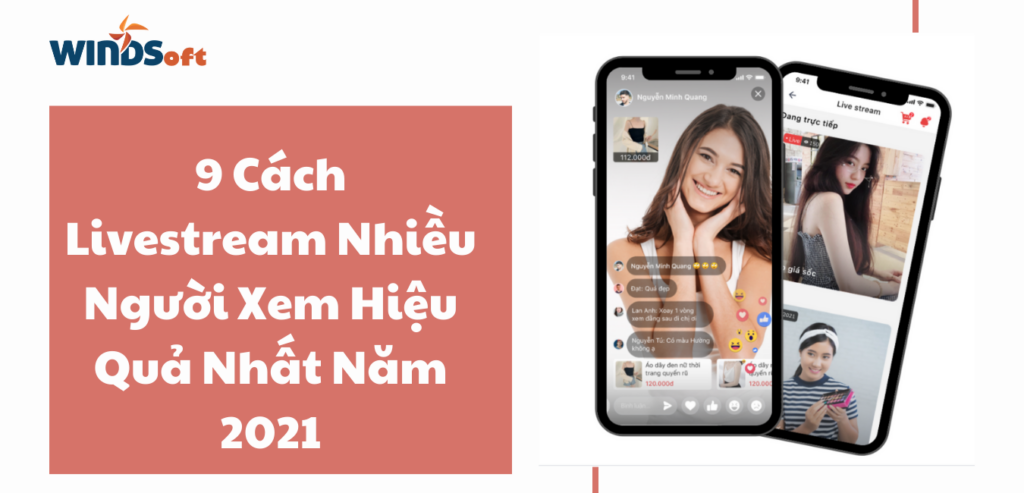 cách livestream nhiều người xem