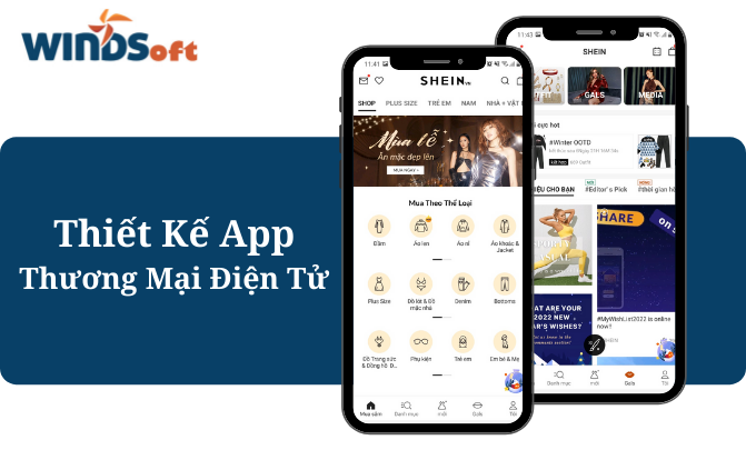 Cùng khám phá cách thiết kế app thương mại điện tử với những tính năng độc đáo và thu hút khách hàng. Với sự tiện dụng và hoạt động trơn tru trên các thiết bị di động, app này sẽ giúp cho doanh nghiệp của bạn trở nên nổi bật hơn trong thị trường cạnh tranh. Xem hình liên quan để bắt đầu khám phá chi tiết về thiết kế này.