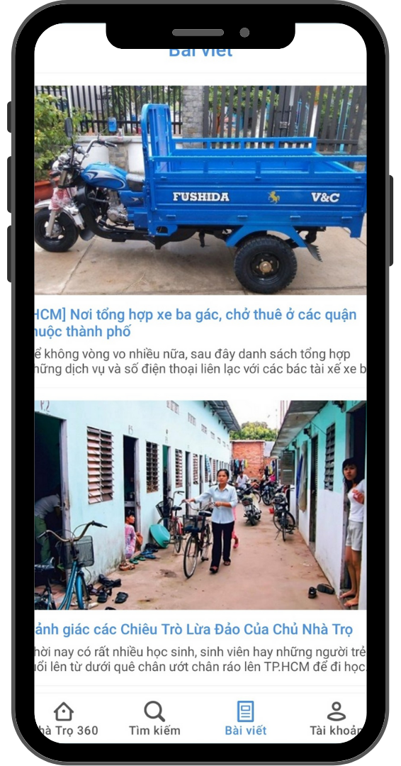 Thiết Kế App Cho Thuê Nhà Chuyên Nghiệp - WINDSoft