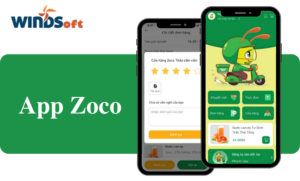 thiết kế app zoco giao đồ ăn