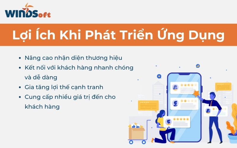 Lợi ích khi phát triển ứng dụng