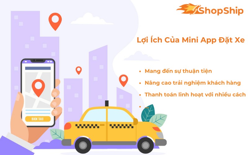 Lợi ích của Mini App đặt xe