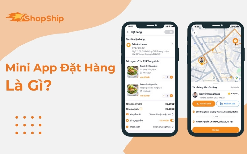 Mini App đặt hàng là gì?