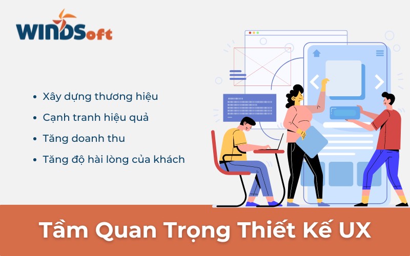 Tầm quan trọng của thiết kế trải nghiệm người dùng