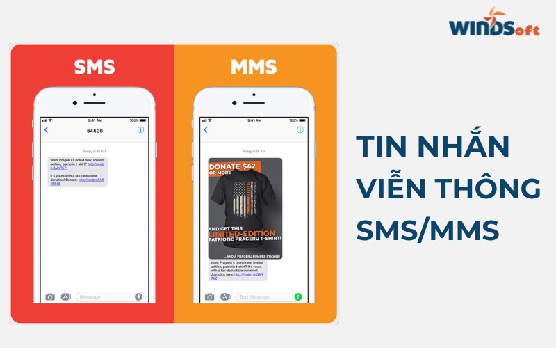 Tin nhắn viễn thông SMS/MMS