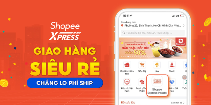 Ứng Dụng Ship Hàng Hà Nội - Shopee Express